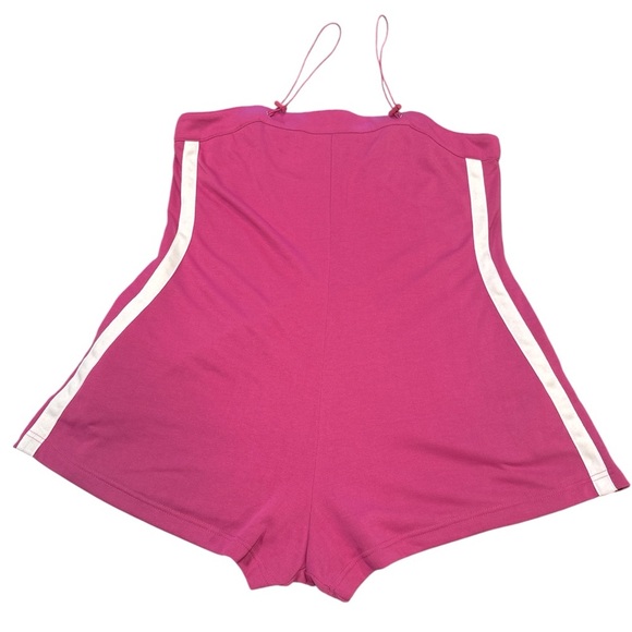 TCEC Romper Size Large Fuchsia Pull On Adjustable Toggle Spaghetti Straps - Picture 6 of 13